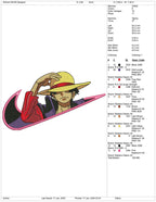 One Piece: Straw mark